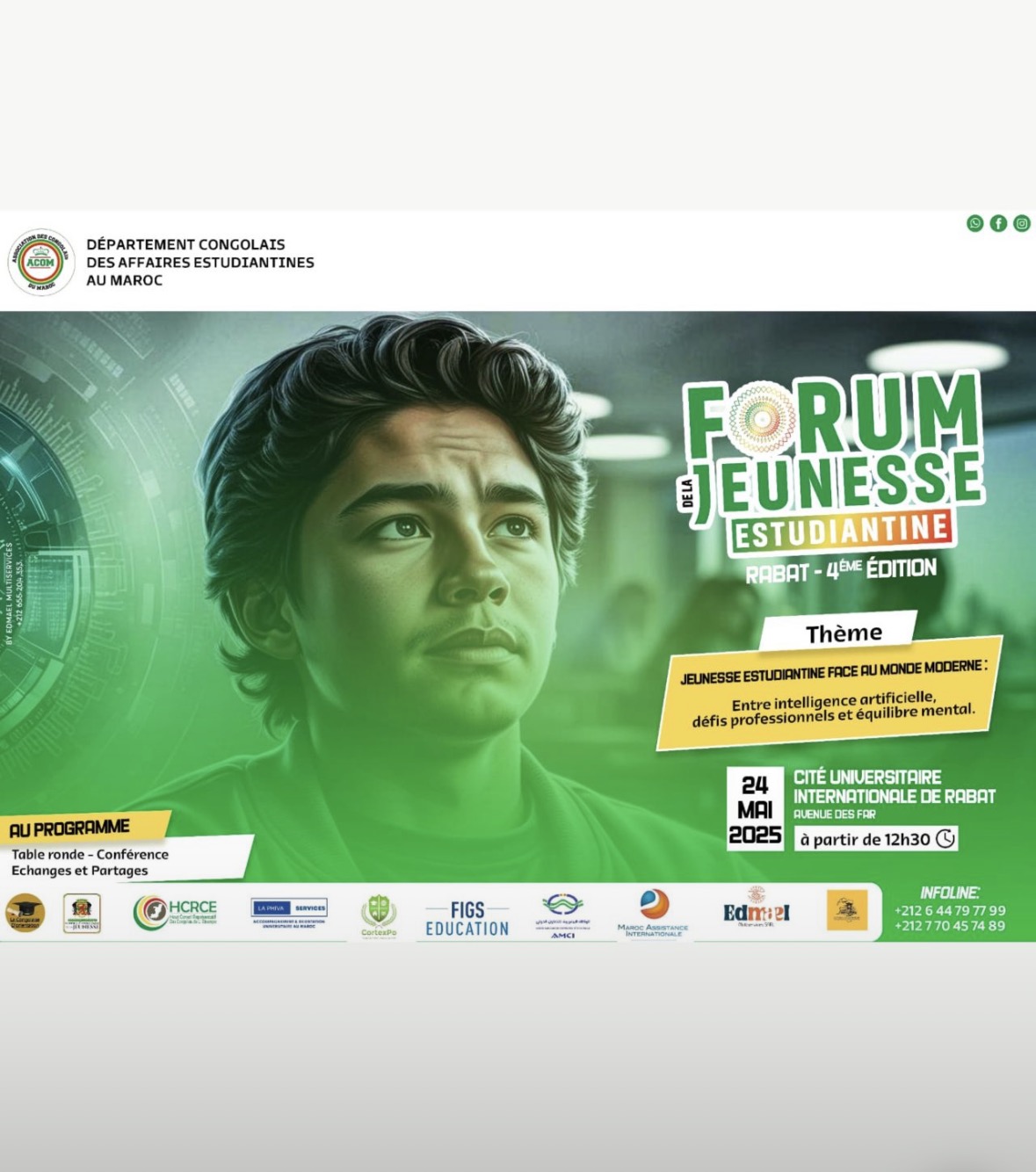 Forum de la Jeunesse Estudiantine 2025